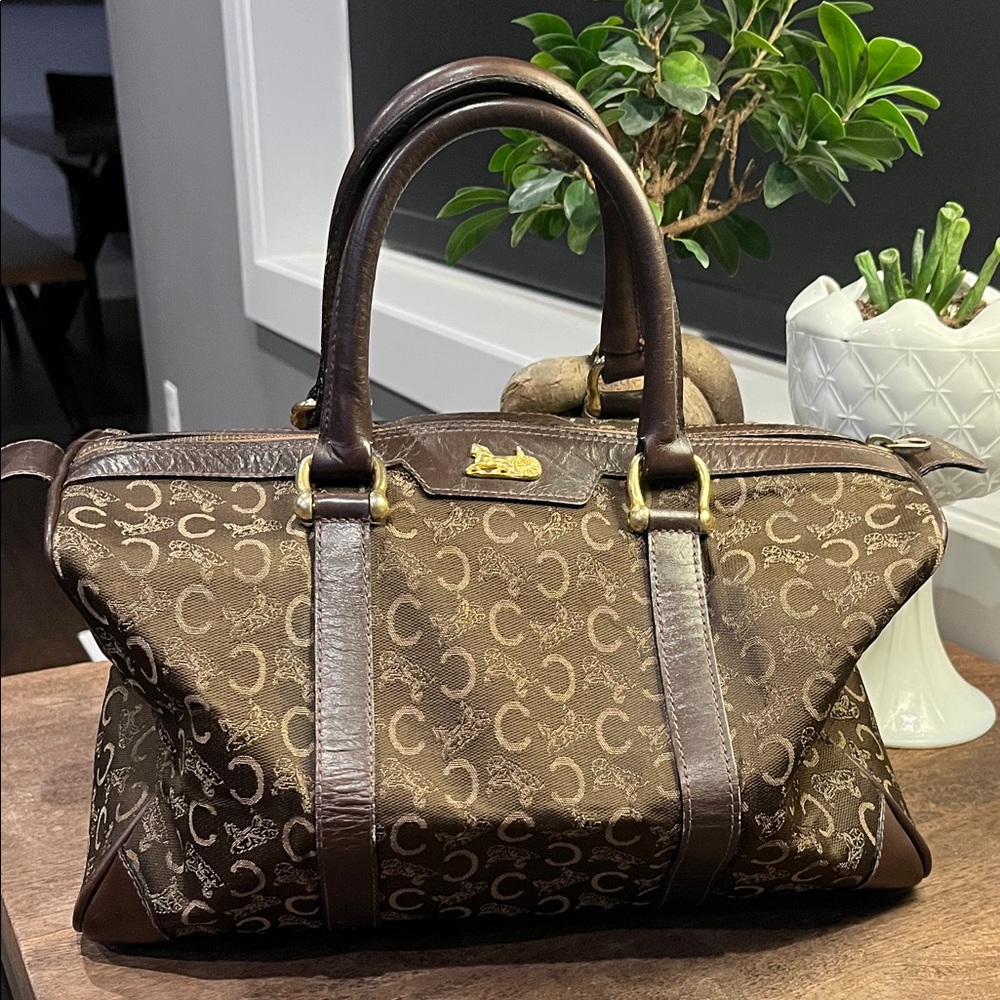 Celine Boston Monogram Travel Bag